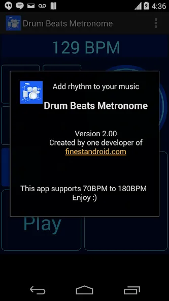 Drum Beats Metronome  [МОД Много денег] Screenshot 4