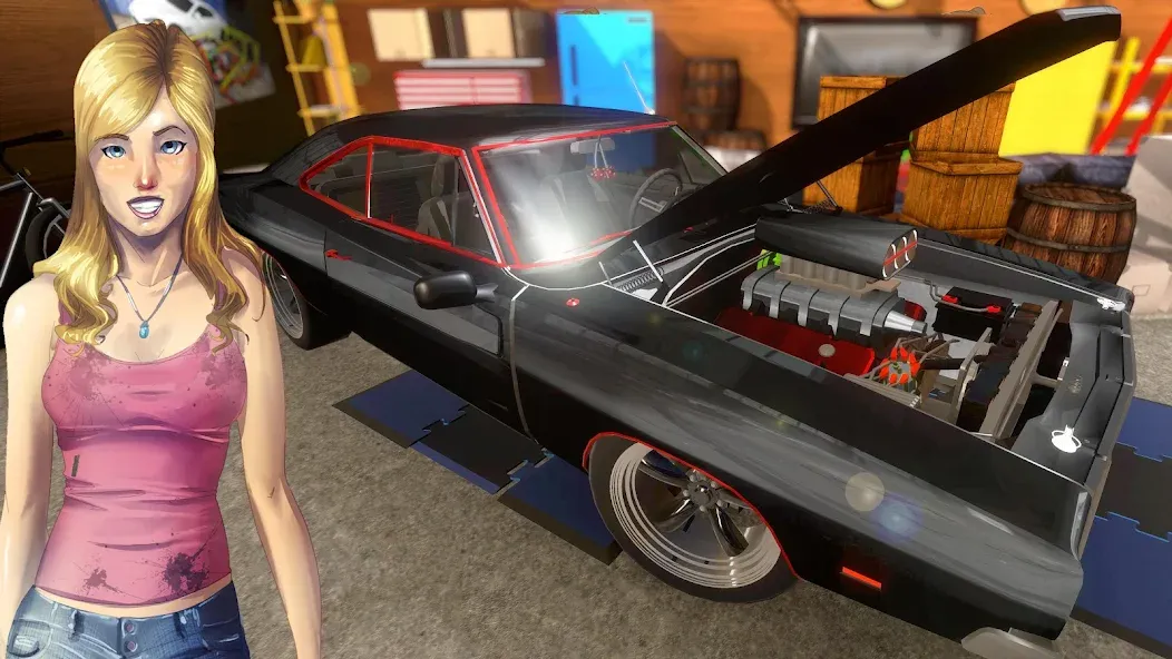 Fix My Car: Muscle Restoration  [МОД Mega Pack] Screenshot 1