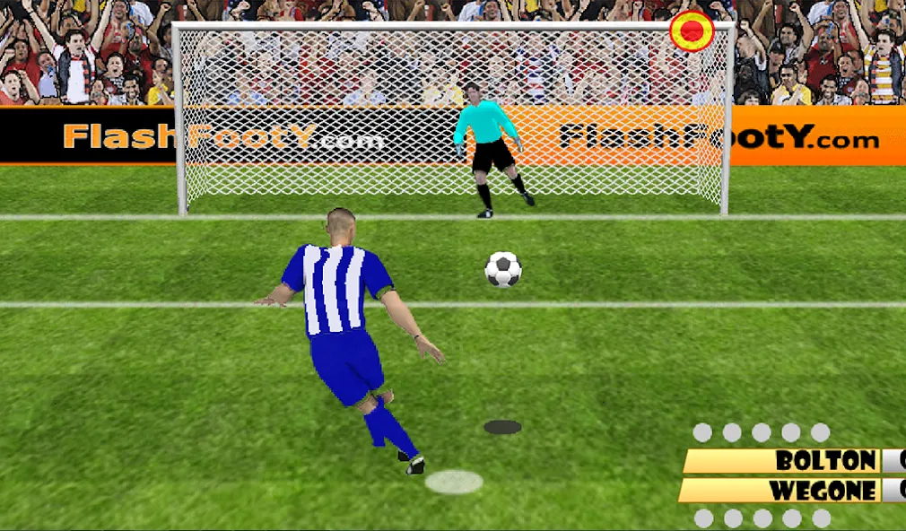 Penalty Shooters Football Game  [МОД Бесконечные монеты] Screenshot 1