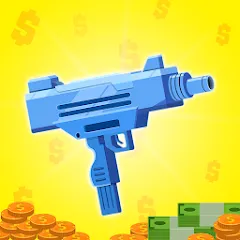 Взломанная Gun Idle (Ган Айдл)  [МОД Бесконечные монеты] - последняя версия apk на Андроид