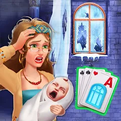 Взломанная Solitaire Tripeaks Home: Merge (Солитер Трипикс Хоум)  [МОД Меню] - стабильная версия apk на Андроид