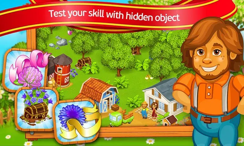 Farm Town: Cartoon Story  [МОД Unlimited Money] Screenshot 2