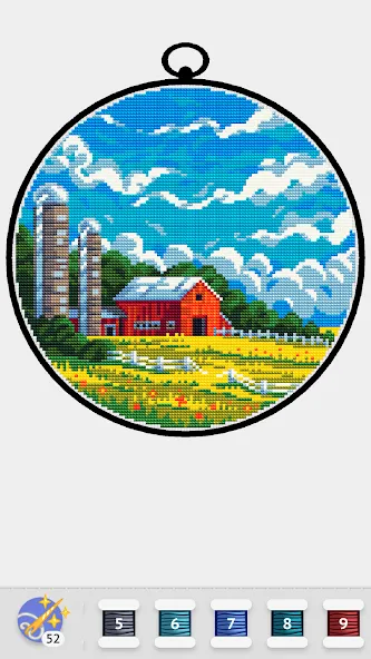 Cross Stitch Club (Кросс Стич Клуб)  [МОД Unlocked] Screenshot 2