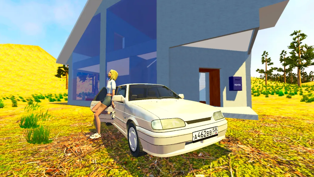 VAZ Driving Simulator: LADA  [МОД Много монет] Screenshot 1