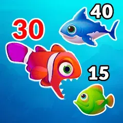 Скачать взлом Big Eat Fish Games Shark Games  [МОД Menu] - стабильная версия apk на Андроид