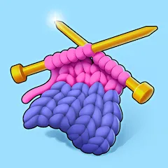 Скачать взломанную Cozy Knitting: Sorting games (Кози Ниттинг)  [МОД Много монет] - стабильная версия apk на Андроид