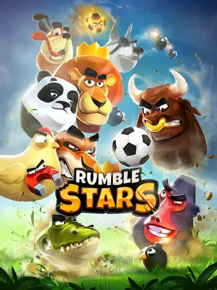 Rumble Stars Football (Рамбл Старс)  [МОД Много монет] Screenshot 5