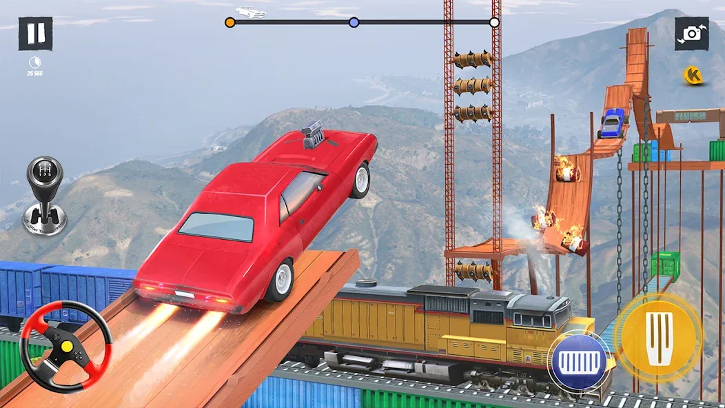 Car Stunt Games 3D Car Games  [МОД Бесконечные деньги] Screenshot 1