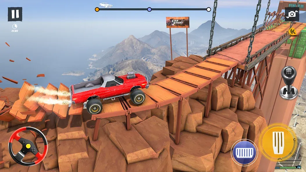 Car Stunt Games 3D Car Games  [МОД Бесконечные деньги] Screenshot 2