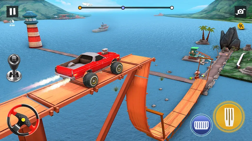 Car Stunt Games 3D Car Games  [МОД Бесконечные деньги] Screenshot 3