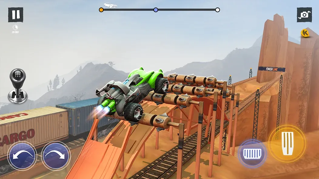 Car Stunt Games 3D Car Games  [МОД Бесконечные деньги] Screenshot 4