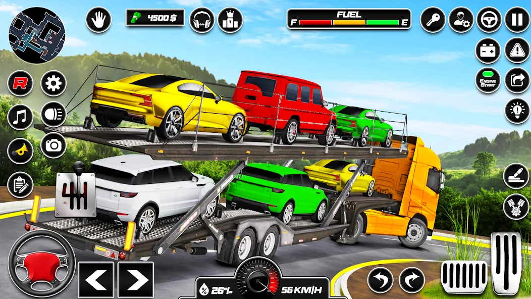 Car Transporter 3d:Truck Games  [МОД Menu] Screenshot 2