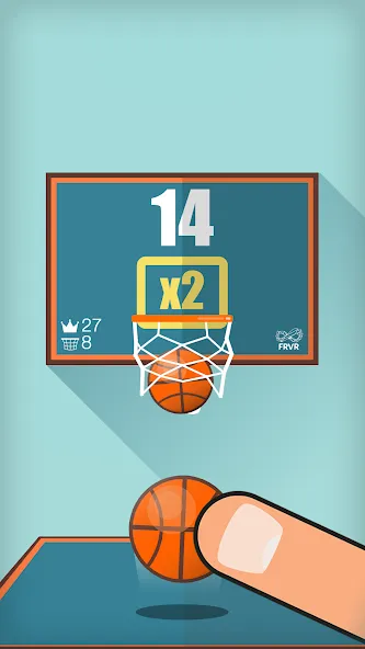 Basketball FRVR - Dunk Shoot (Баскетбол ФРВР)  [МОД Меню] Screenshot 5