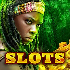 Скачать взломанную The Walking Dead Casino Slots (Зе Вокинг Дед Казино Слотс)  [МОД Unlocked] - стабильная версия apk на Андроид