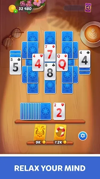 Solitaire Sunday: Card Game (Солитер воскресенье)  [МОД Много монет] Screenshot 2