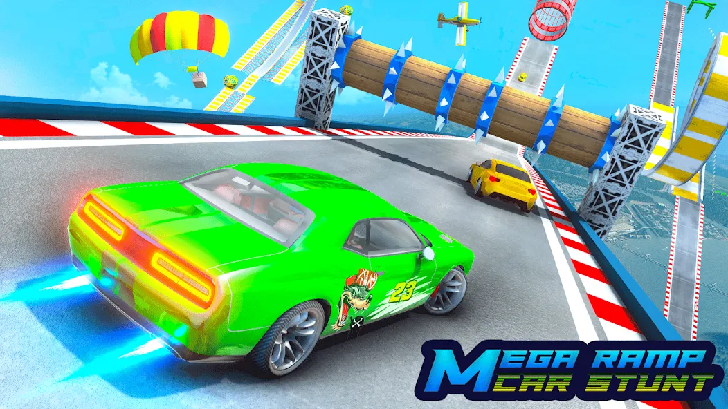 Ramp Car Games: GT Car Stunts (Рамп Кар Игры)  [МОД Меню] Screenshot 2