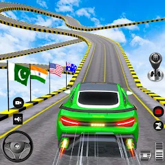 Взломанная Ramp Car Games: GT Car Stunts (Рамп Кар Игры)  [МОД Меню] - полная версия apk на Андроид