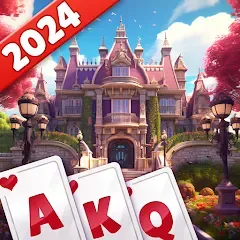 Взломанная Royal Solitaire Tripeaks  [МОД Unlocked] - последняя версия apk на Андроид