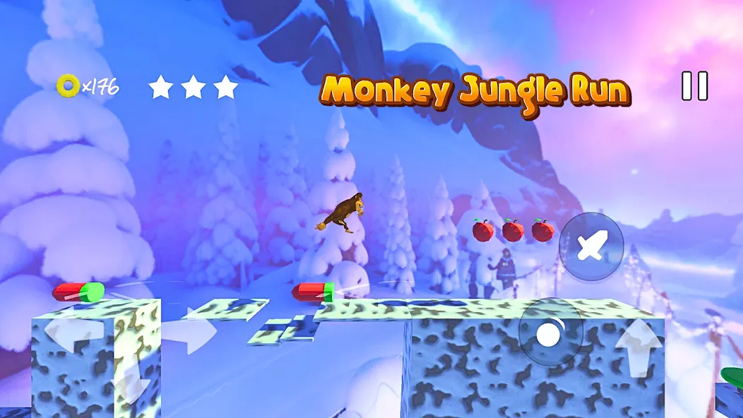 Monkey jungle run kong gorilla  [МОД Все открыто] Screenshot 4