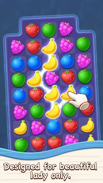 Jigsaw: Fruit Link Blast (Джигсоу)  [МОД Бесконечные монеты] Screenshot 2