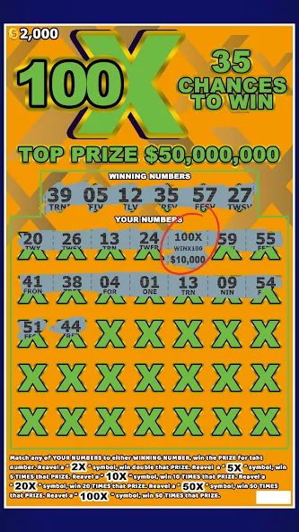 Lottery Scratchers Ticket Off (Лотерейный билет на ободрителейскретчи)  [МОД Все открыто] Screenshot 1