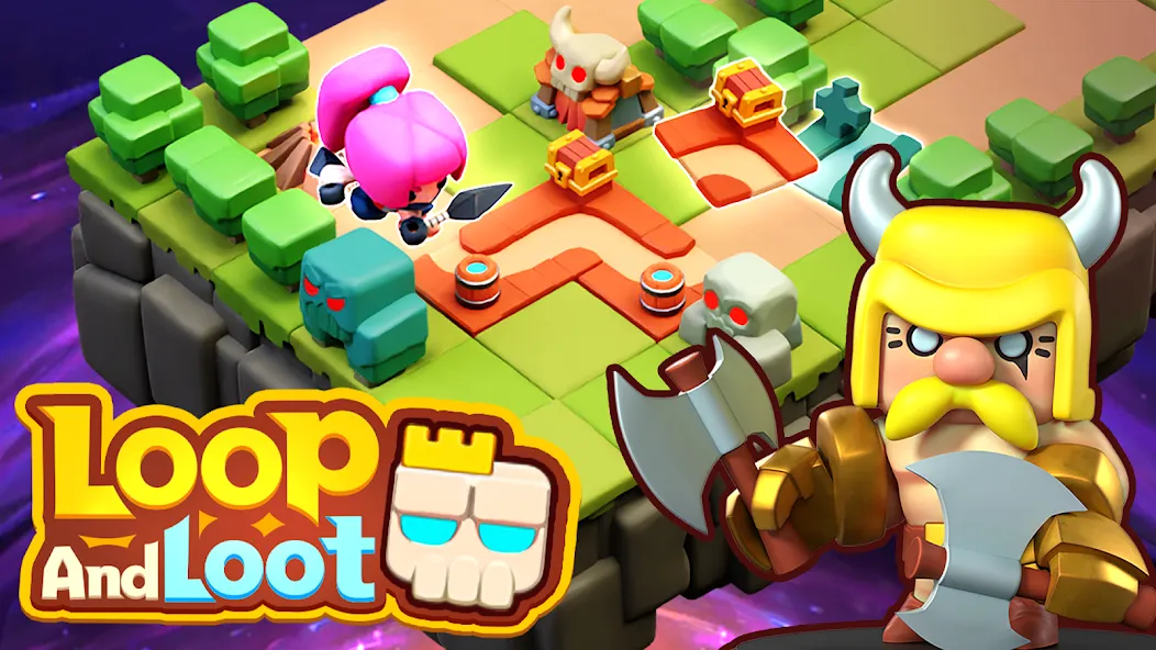 Loop & Loot™: Merge RPG (Покет Квест)  [МОД Mega Pack] Screenshot 1