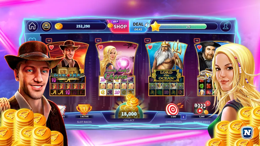 GameTwist Vegas Casino Slots (ГеймТвист)  [МОД Mega Pack] Screenshot 1