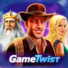 Взломанная GameTwist Vegas Casino Slots (ГеймТвист)  [МОД Mega Pack] - полная версия apk на Андроид