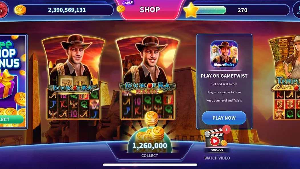 Book of Ra™ Deluxe Slot (Бук оф Ра Делюкс Слот)  [МОД Menu] Screenshot 2