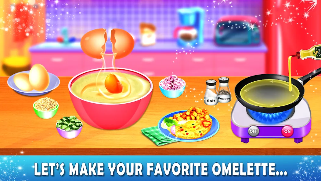 Lunch Box cooking Games 2023 (ШКОЛЬНЫЙ ОБЕД ПРИГОТОВЛЕНИЕ ПИЩИ Создание поваров)  [МОД Меню] Screenshot 3