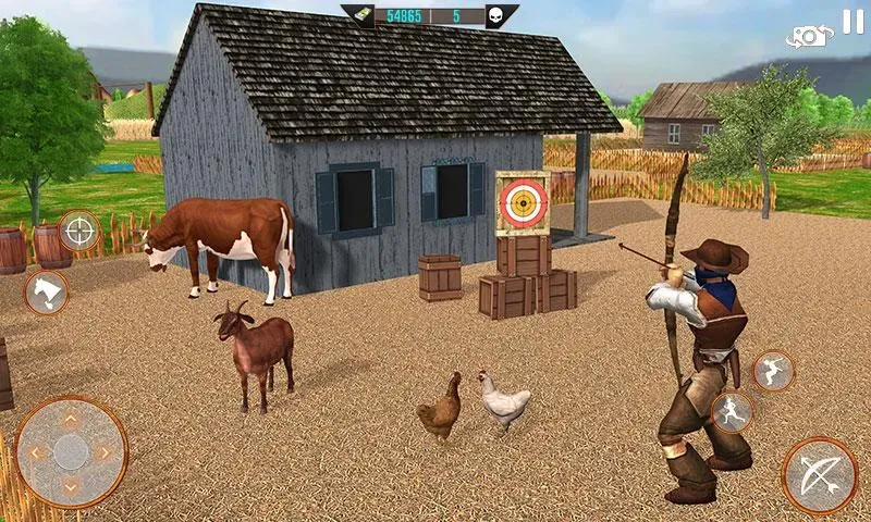 West Cowboy Shooting Games 3D  [МОД Menu] Screenshot 5