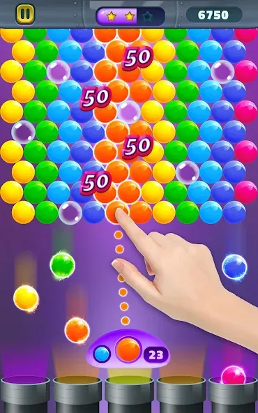 Action Bubble Game (Экшн Бабл Игра)  [МОД Бесконечные деньги] Screenshot 3