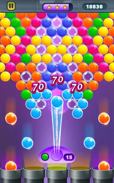 Action Bubble Game (Экшн Бабл Игра)  [МОД Бесконечные деньги] Screenshot 4