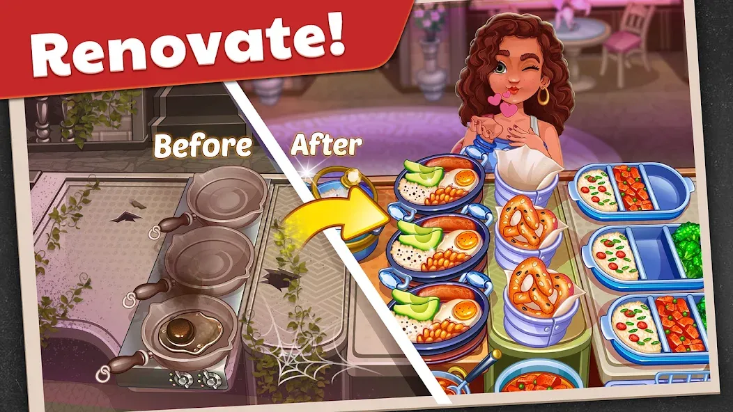 American Cooking Star Games (Американская звезда кулинарии)  [МОД Unlimited Money] Screenshot 2