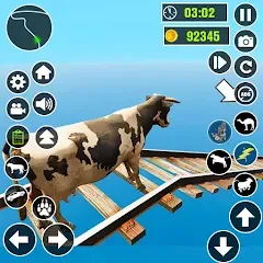 Взлом Epic Cow Ramp Rush Run Game  [МОД Меню] - полная версия apk на Андроид