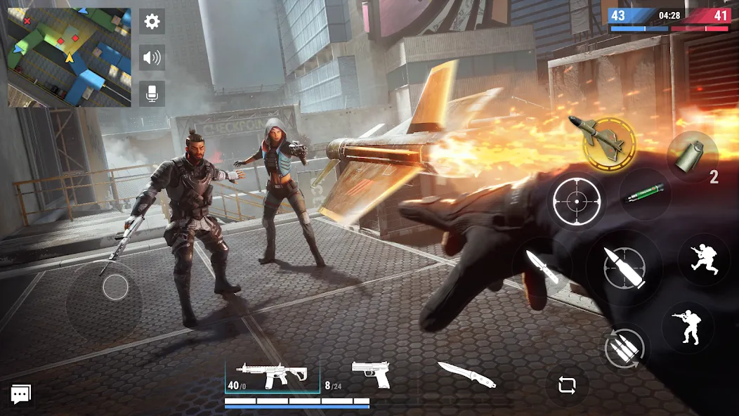 Modern Strike Online: PvP FPS (Модерн Страйк Онлайн)  [МОД Menu] Screenshot 3