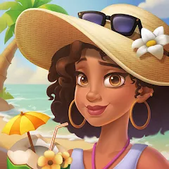 Скачать взломанную Seaside Escape®: Merge & Story (Сисайд Эскейп)  [МОД Unlocked] - стабильная версия apk на Андроид