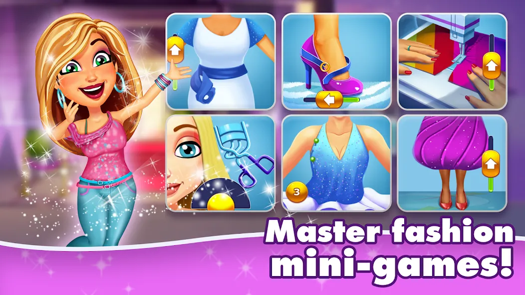 Fabulous 5: Fashion & Dress-up (Фэбюлс)  [МОД Menu] Screenshot 1