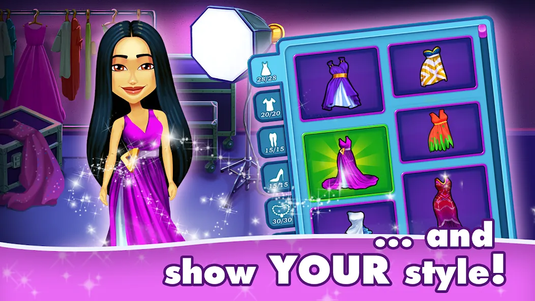 Fabulous 5: Fashion & Dress-up (Фэбюлс)  [МОД Menu] Screenshot 4