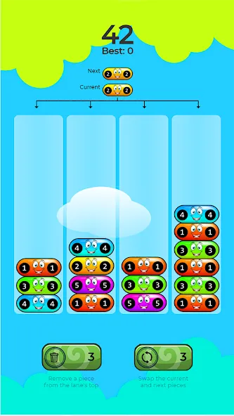 3D Number Block Puzzle Game (Намбер Мерджер)  [МОД Много монет] Screenshot 2