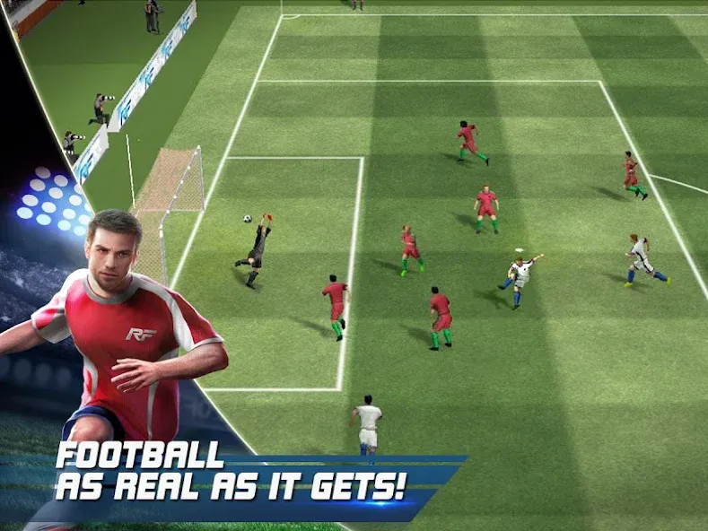 Real Football (Реал Футбол)  [МОД Меню] Screenshot 1