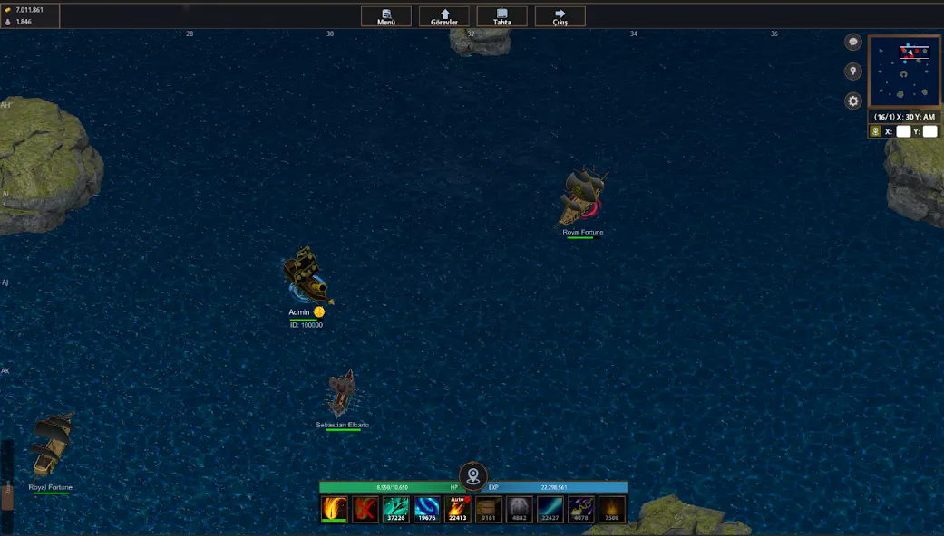 Battle of Sea: Pirate Fight (Битва на море)  [МОД Menu] Screenshot 1