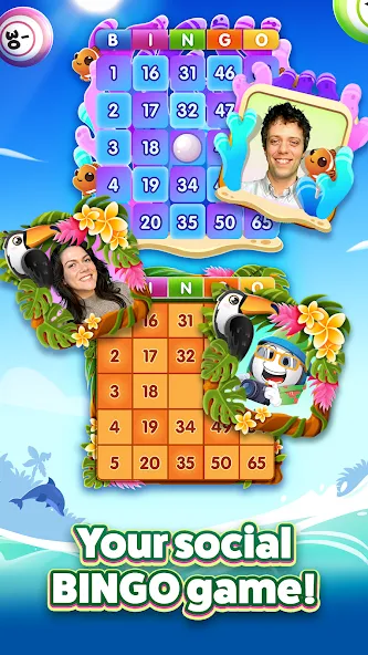 GamePoint Bingo - Bingo games (ГеймПоинт Бинго)  [МОД Меню] Screenshot 1