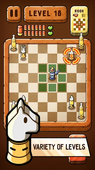 Bullet Chess: Board Shootout (Бюллет чесс)  [МОД Много монет] Screenshot 2