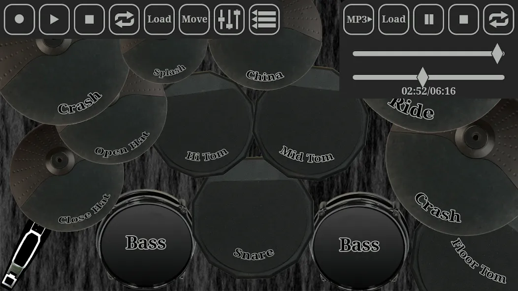 Drum kit (Drums) free  [МОД Unlocked] Screenshot 4