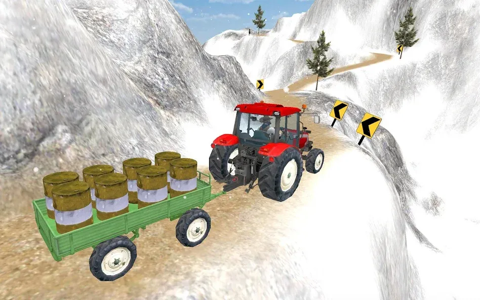 Tractor Driver 3D Farming Sim (Тракторист 3D Симулятор Фермерства)  [МОД Меню] Screenshot 2