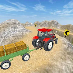 Скачать взлом Tractor Driver 3D Farming Sim (Тракторист 3D Симулятор Фермерства)  [МОД Меню] - последняя версия apk на Андроид