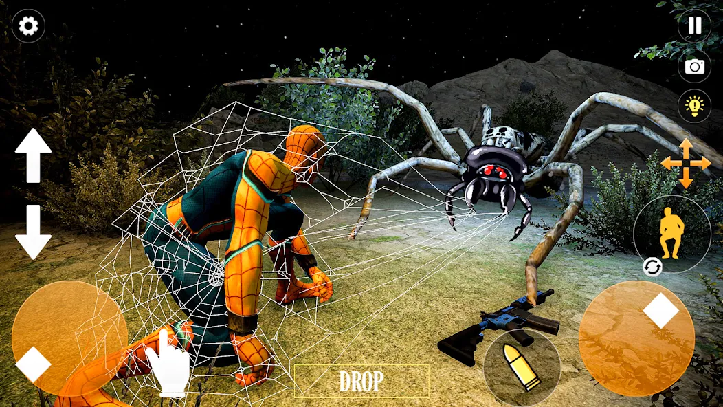 Horror Spider : Scary Train  [МОД Много монет] Screenshot 3