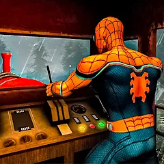 Скачать взломанную Horror Spider : Scary Train  [МОД Много монет] - стабильная версия apk на Андроид