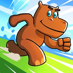 Взлом Hippo Dash (Хиппо Дэш)  [МОД Mega Pack] - стабильная версия apk на Андроид